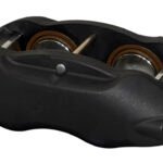 Pinza de freno Wilwood 120-14344 GNX5 de montaje universal con 4 pistones, color negro.