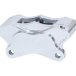 Pinza de freno trasera derecha Wilwood 120-7740 GP310 para motocicleta (modelos 1984 en adelante), montaje en orejetas, 4 pistones, pulida.