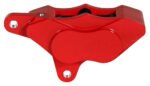 Pinza de freno delantera derecha Wilwood 120-7736 GP310 para motocicleta, modelos 84-99, con montaje en espárrago, 4 pistones, color rojo. - Imagen 2