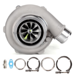 Turbocompresor Pulsar PSR 3576 Gen2 750HP .64 Acero inoxidable Entrada V-Band de 3" Salida V-Band de 3"