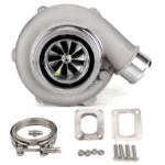 Turbocompresor Pulsar PSR 3076 Gen2 750HP 1.03 T4 Entrada 3" V-Band Salida Acero inoxidable - Imagen 3