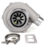 Turbocompresor Pulsar PSR 3076 Gen2 750HP .85 T4 Entrada de doble espiral Salida V-Band de 3"