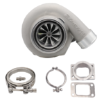 Turbocharger Pulsar PSR 3584 Gen2 1000HP Stainless Steel 1.03 T3 Inlet 3" V-Band Outlet - Imagen 3