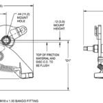 Wilwood 120-11027 HM5 Hydra-Mechanical Floating Mount Caliper Right 1 Piston