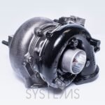 Turbocompresor HTD3073NG electrónico de 400 CV de TurboSystems para BMW E60 E61 E65
