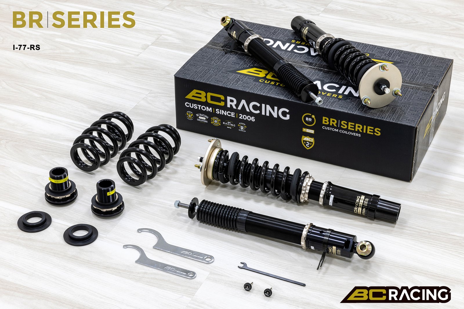 I-77_BR_RS Amortiguadores ajustables BC Racing I-77-BR-RS para BMW X5/6 E70/E71 2007-2013 (tracción integral) - Imagen 1