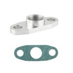 Brida de drenaje de aceite hembra de 1/2 NPT para turbocompresores Garrett GT40–GT55 - Imagen 2