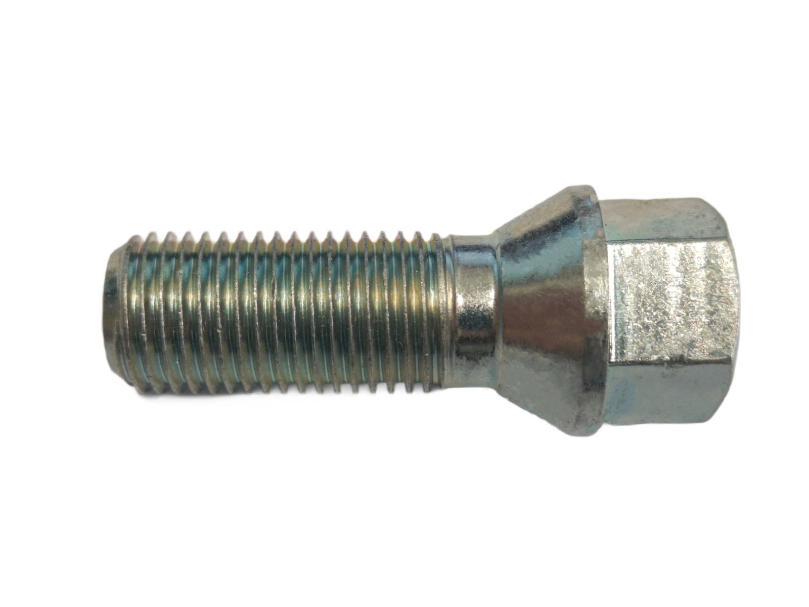 M14-1.25-38-S-1 Wheels and rims bolts M14x1.25 38mm tapered bolt galvanized - Imagen 1