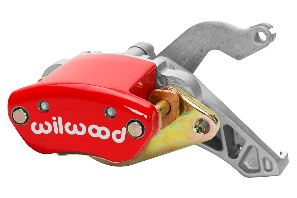 MC4_Mechanical_Red-xl Pinza de freno Wilwood 120-12070 MC4 de montaje flotante mecánico, izquierda, 1 pistón, color rojo. - Imagen 1