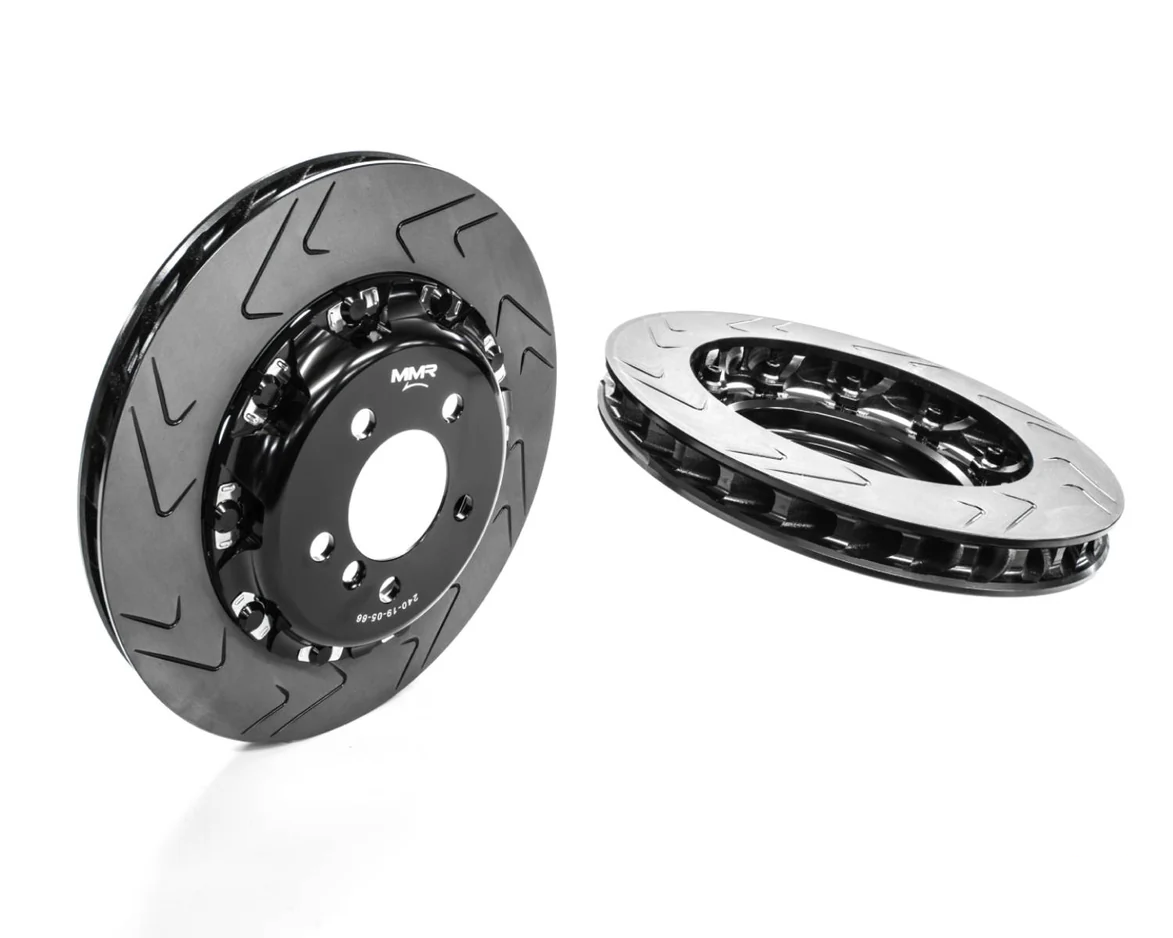 MMR06-1401-FC-5_2 Kit de frenos grandes MMR, monobloque forjado, pinza gris de 380 mm para BMW F20 F21 F22 F23 F30 F31 F32 F33 2014-2019 - Imagen 1