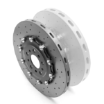 MMX 2 Piece 370mm x 24mm Carbon Ceramic Rear Discs Rotors for BMW G80 G81 G82 G83 G87 M2 2023+ M3 M4 2021+