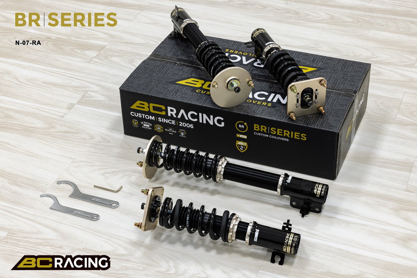 N-07_BR_RA Amortiguadores BC Racing N-07-BR-RA para Mazda 323 GTX BG 1989-1994 - Imagen 1