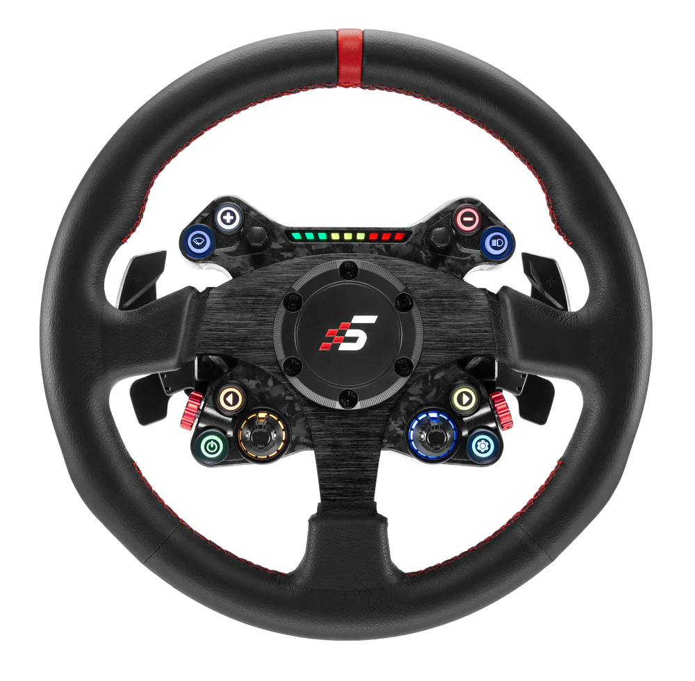 Neo_X-330R-1 Simulador SIMAGIC Simracing Volante Clásico NEO X-330R Levas de Cambio RGB - Imagen 1
