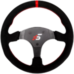 Volante de carreras redondo profesional de gamuza de 330 mm SIMAGIC Simulator Simracing - Imagen 2