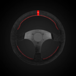 Volante de carreras redondo profesional de gamuza de 330 mm SIMAGIC Simulator Simracing - Imagen 3