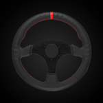 Professional Leather Round Racing Steering Wheel 330mm SIMAGIC Simulator Simracing - Imagen 3