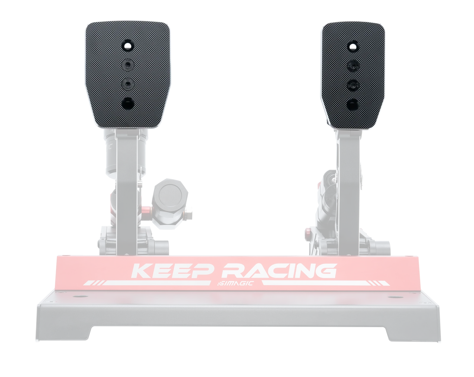 P-FFP Juego de placas de pedales planas estándar para acelerador y freno para pedales P1000 SIMAGIC Simulator Simracing - Imagen 1