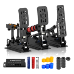 Pedalbox Pedal Plus X SIMSONN Simulator Simracing - Negro - Imagen 6