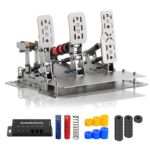 Pedalbox Pedal Plus X SIMSONN Simulator Simracing - Plateado - Imagen 5