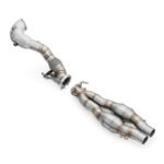 Downpipe Cupra Formentor VZ5 con protector térmico y silenciador