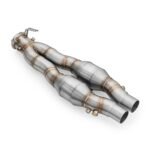 Downpipe AUDI RS3 8Y 2.5 TFSI con protector térmico y silenciador - Imagen 5