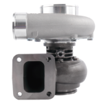 Turbocompresor Pulsar PSR PTE 6266E 735HP Entrada T4 de 0,96" Salida V-Band de 3" Rodamientos de bolas - Imagen 2