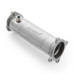 Tubo de escape descendente para Audi A6 C8 Avant Quattro / S6 2.0 TFSI con protector térmico. - Imagen 3