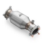 Tubo de escape descendente para Audi A6 C8 Avant Quattro / S6 2.0 TFSI con silenciador