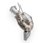 Tubo de escape descendente para Audi A4 S4 / Avant Quattro / Avant 3.0 TDI sin catalizador, con silenciador y sin protector térmico. - Imagen 4