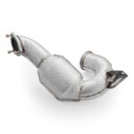 Tubo de escape descendente para Audi A4 S4 / Avant Quattro / Avant 3.0 TDI sin catalizador, con silenciador y protector térmico. - Imagen 3