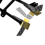 Rear Subframe for Coilover 4 Link Suspension System Restomotive for Ford Mustang 1964-1968 - Imagen 5