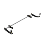 Billet Front Sway Bar Kit Trapezoid Style Restomotive for Ford Mustang 1964-1968