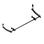 Billet Front Sway Bar Kit Trapezoid Style Restomotive for Ford Mustang 1964-1968 - Imagen 4