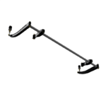 Billet Front Sway Bar Kit Trapezoid Style Restomotive for Ford Mustang 1964-1968 - Imagen 2