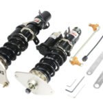 Amortiguadores BC Racing T-01-ER para Mini Cooper RE16/RE32/R53 2002-2006 (con espaciador; podría ser necesario para BR/ER).