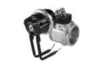Válvula de descarga de gas comprimido BoostGate50 7PSI negra con solenoides integrados Turbosmart TS-0265-1252