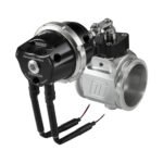 Válvula de descarga de gas comprimido BoostGate50 7PSI negra con solenoides integrados Turbosmart TS-0265-1252