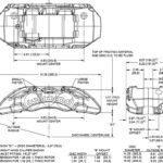 Wilwood 120-14600 TX6R Radial Mount Caliper Left 6 Pistons Red