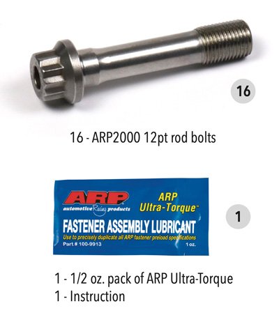 USA-ARP-258-6301 Kit de pernos de biela ARP para Ford Godzilla 7.3L ARP2000 12pt - Imagen 1