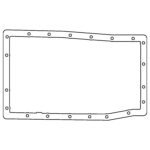 Cometic Cylinder Transmission Oil Pan Gasket 20 Bolt .060 AFM for Toyota 1GR-FE 2UZ-FE 3UR-FE