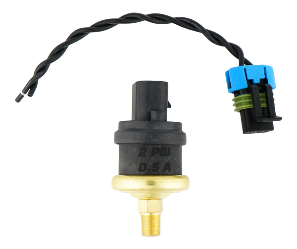 1/8th NPT 2 PSI Adjustable Hobbs Switch with Pigtail DeatschWerks