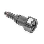 Adaptador de conexión de 5/16 pulg. SAE hembra profunda a 5/16 pulg. con espiga Radium Engineering