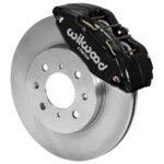 Wilwood 140-12996 Forged DPHA Front Brake Kit 10.32 Black for Honda Acura