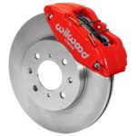 Kit de freno delantero forjado Wilwood 140-12996 DPHA 10.32 rojo para Honda Acura - Imagen 3