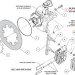 Wilwood 140-17568 NDPR Front UTV Brake Kit Black for Polaris RZR