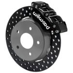 Wilwood 140-17568-D NDPR Front UTV Brake Kit Drilled Black for Polaris RZR - Imagen 2