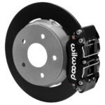 Wilwood 140-17735 NDPR Rear UTV Brake Kit Black for Polaris RZR