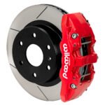 Wilwood 140-17956-R AERO4-DM Direct-Mount Truck Rear Brake Kit Red 13.25 for Mercedes Benz Sprinter 2022-2024 AWD - Imagen 2