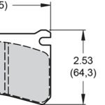 Brake Pads Wilwood 150-16866K BP-10 10416 Street Performance Racing Pads .65