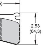 Brake Pads Wilwood 150-30-10420K BP-30 10420 High-Temperature Racing Pads .80